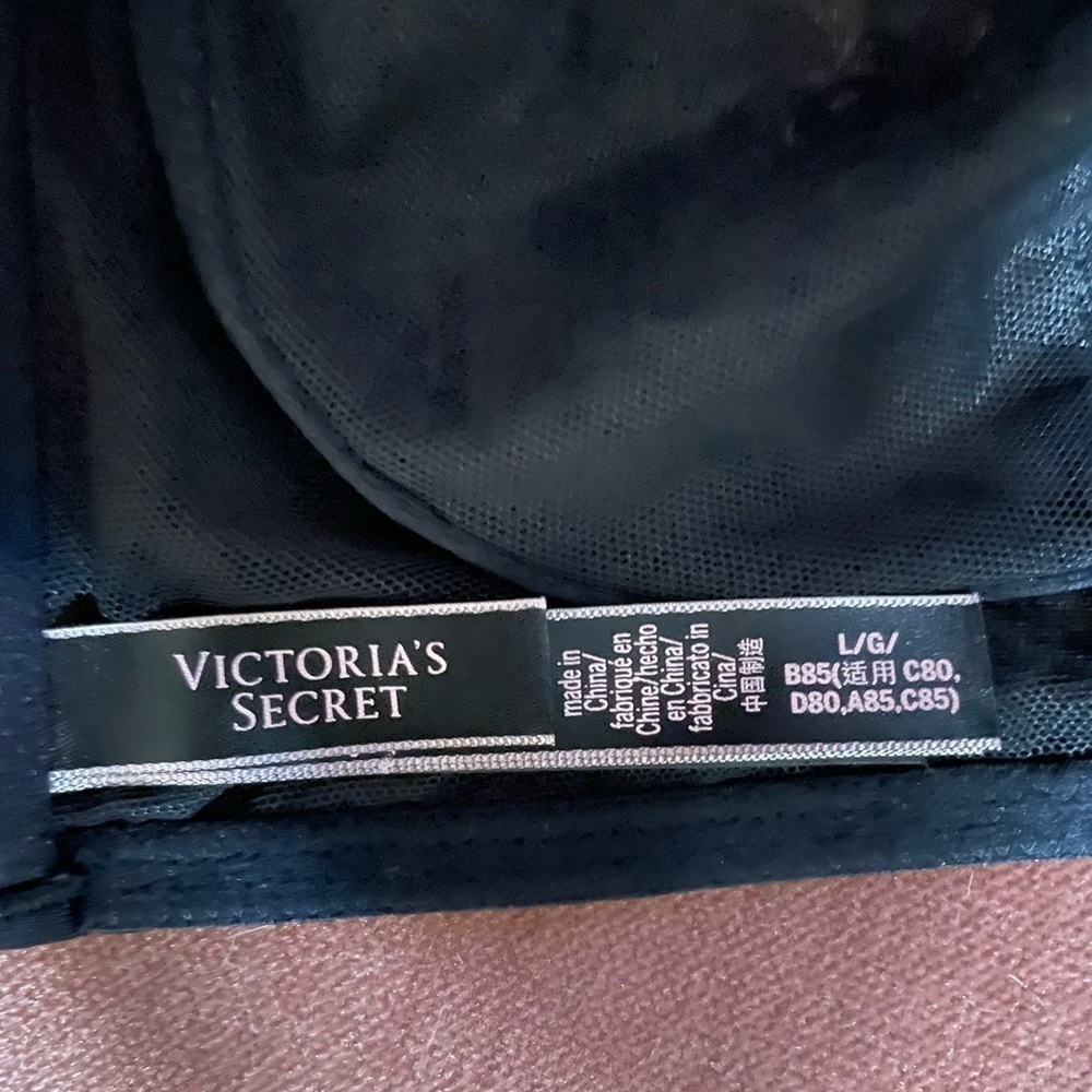 Victoria’s Secret Bra V-Wire Long Line Bralette & Panty Set VS Signature 🆕 - Picture 15 of 16